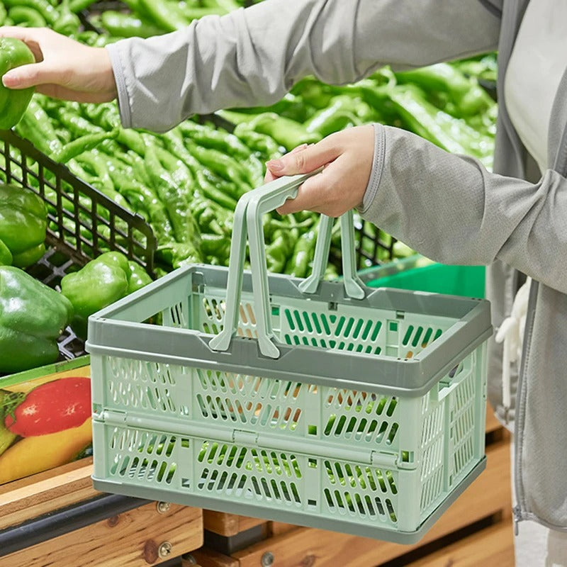 Collapsible Foldable Storage Shopping Basket