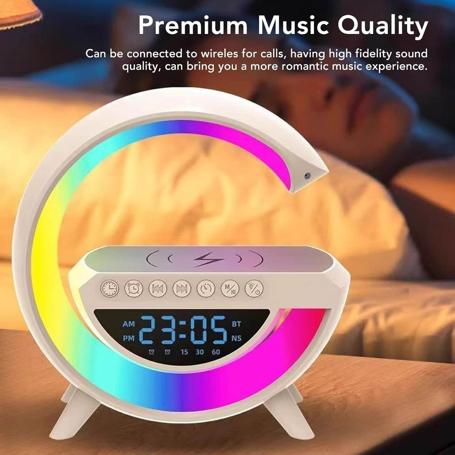 Night Light Charging Bluetooth Speaker