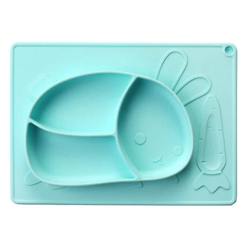 Silicone Dinner Plate For Little Ones