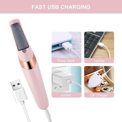 Electric Pedicure Foot File And Callus Remover