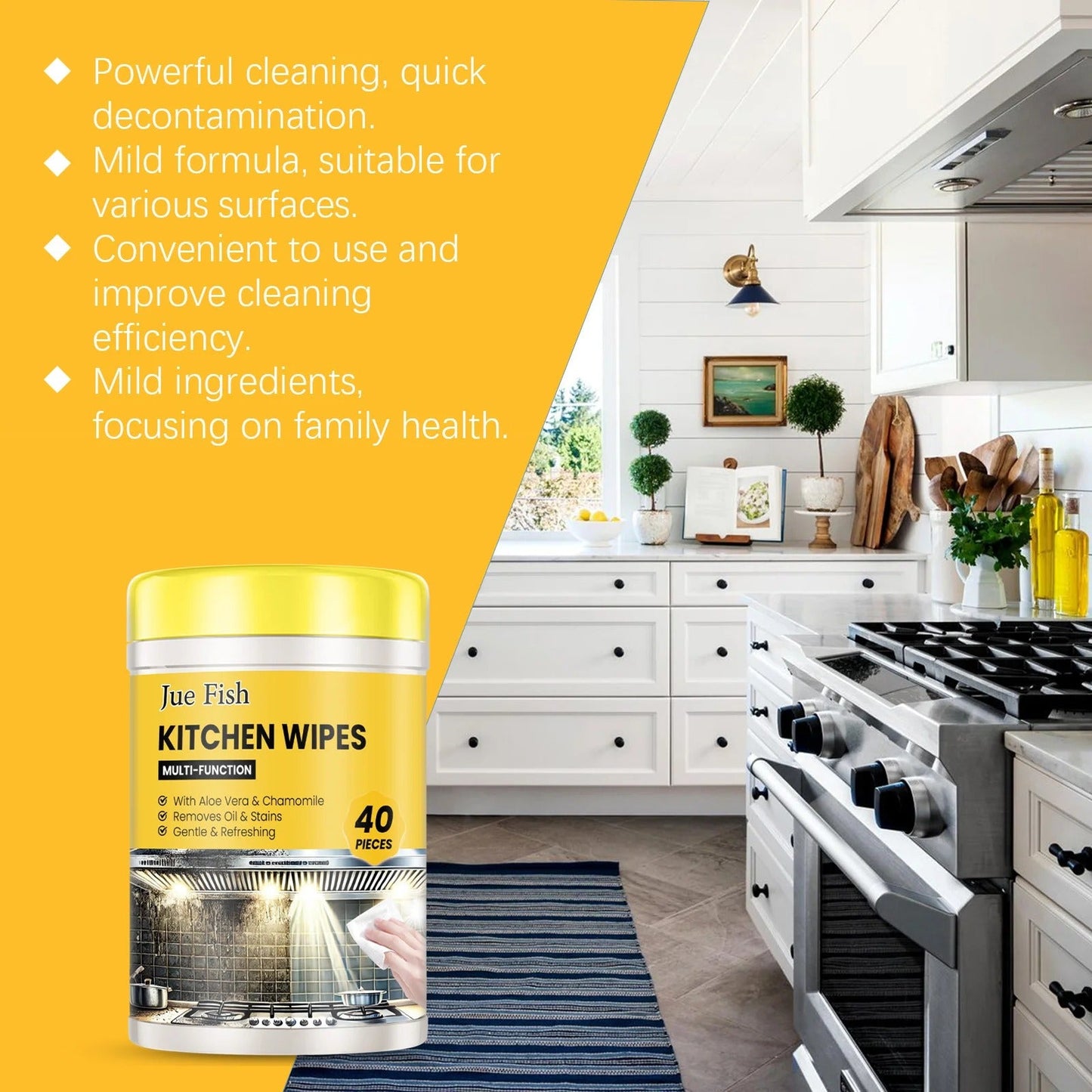 Kitchen Wipes (40 pcs)