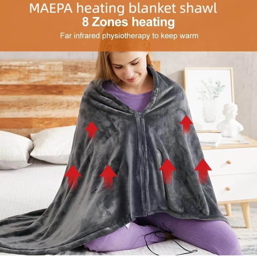 Heated Ultra Plush Huggle Blanket