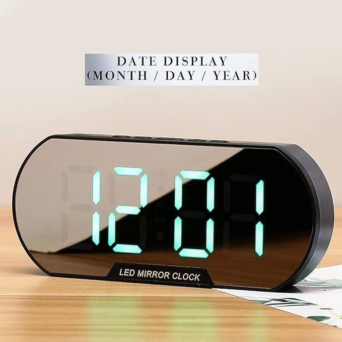 Mirror Function Digital Alarm Clock