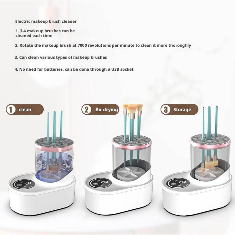 3in1 Electric Makeup Brush Cleaner