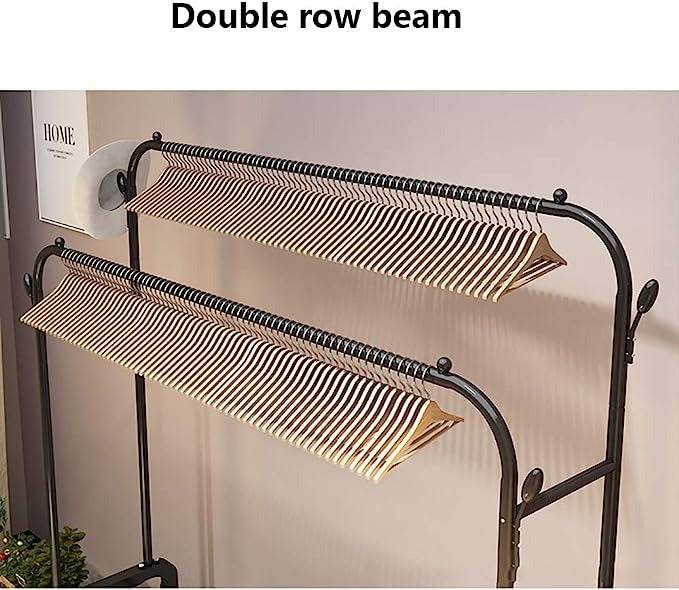 Clothing Garment Rack With Wheels