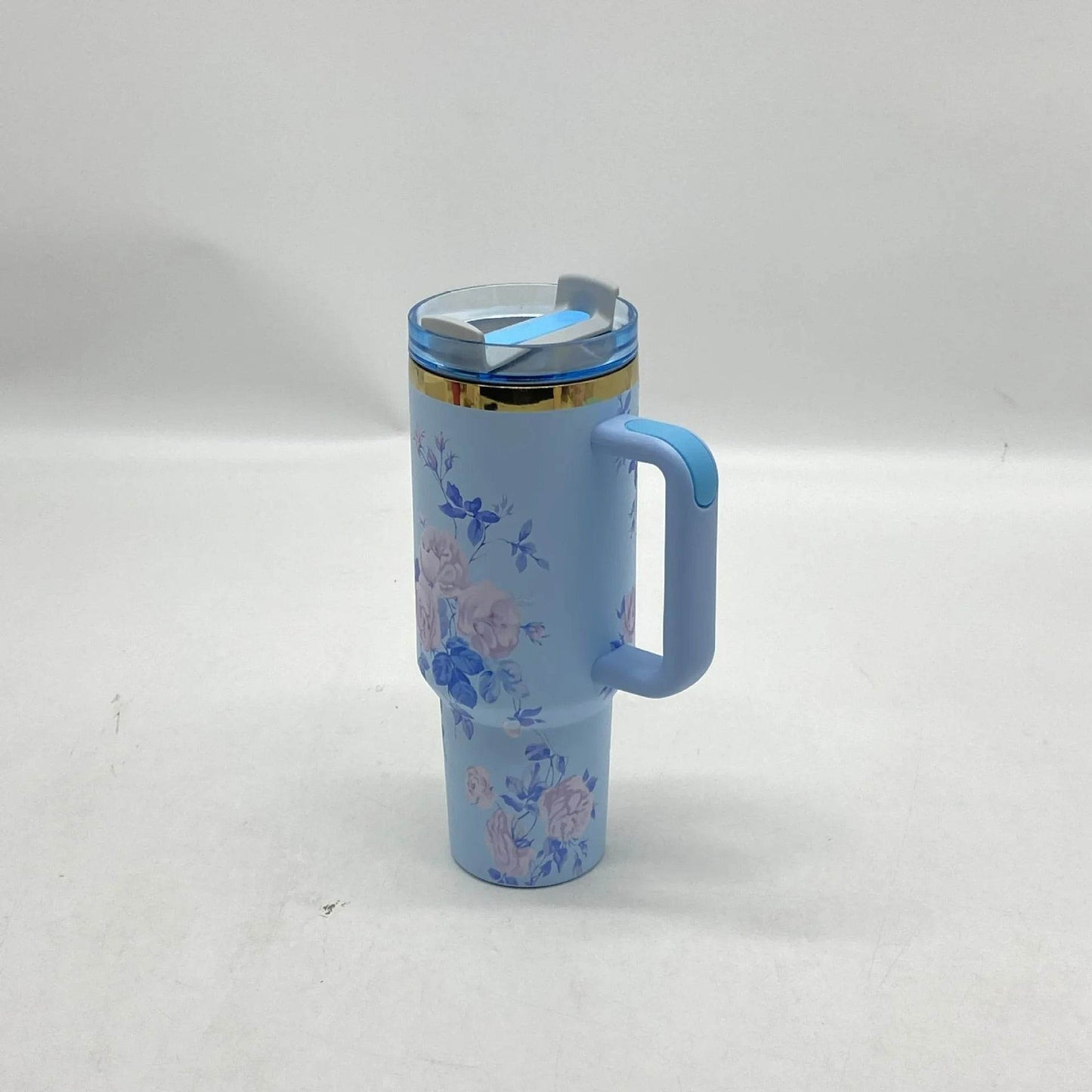 Floral Fun Vacuum Insulated Tumbler with Lid (1200ml)