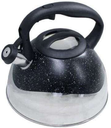 Speckled And Polished Two Tone Whistling Kettle (3L)