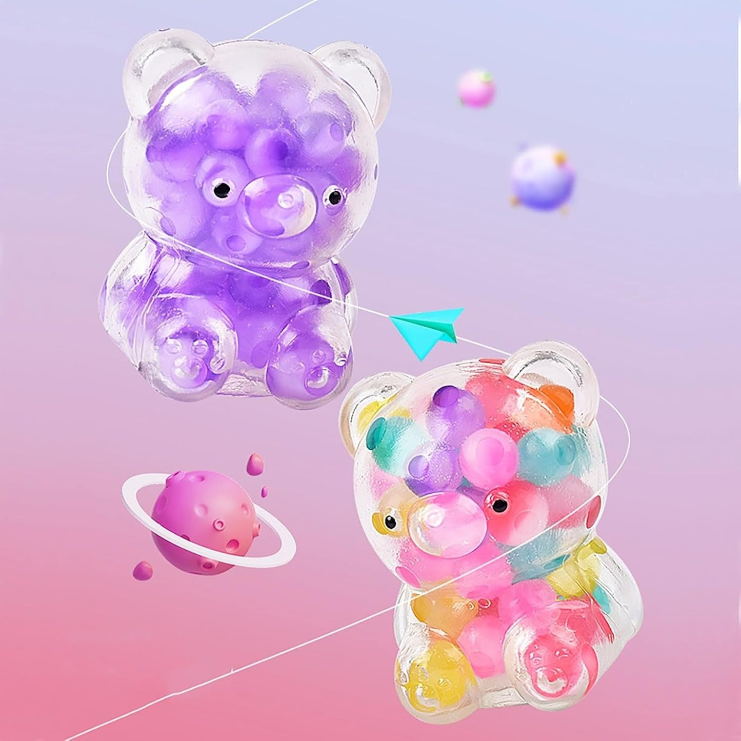 Fidget Sensory Squishy Bear (Each)