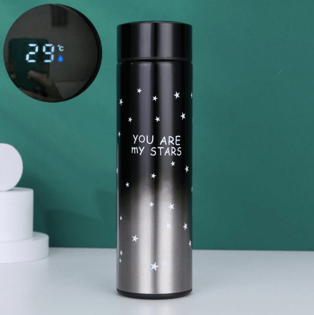 Vacuum Flask With Temperature Display (Stars)(500ml)