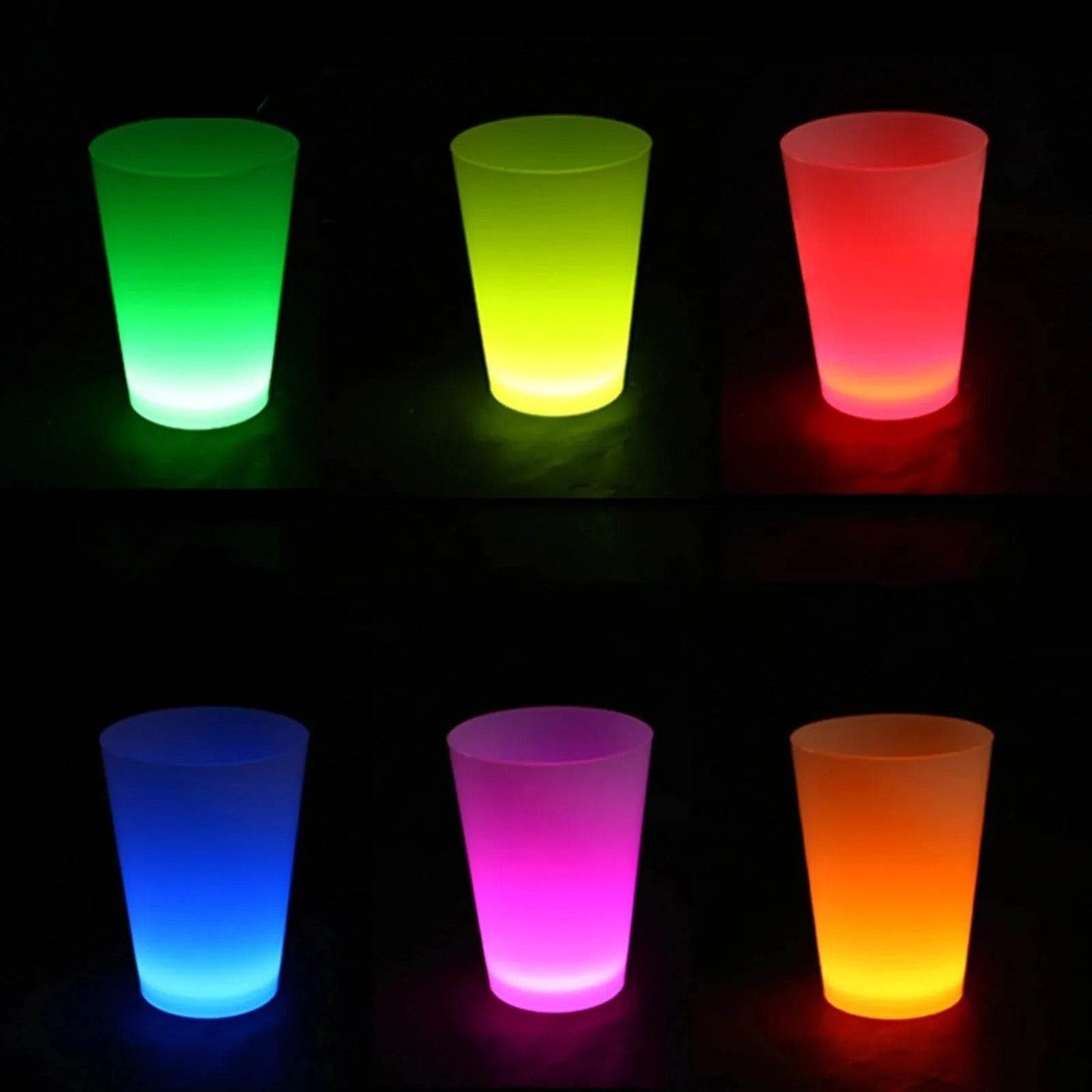 LED Automatic Flashing Shooter Glasses (35ml)(6 pcs)