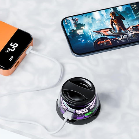 Magnetic Portable LED Speaker