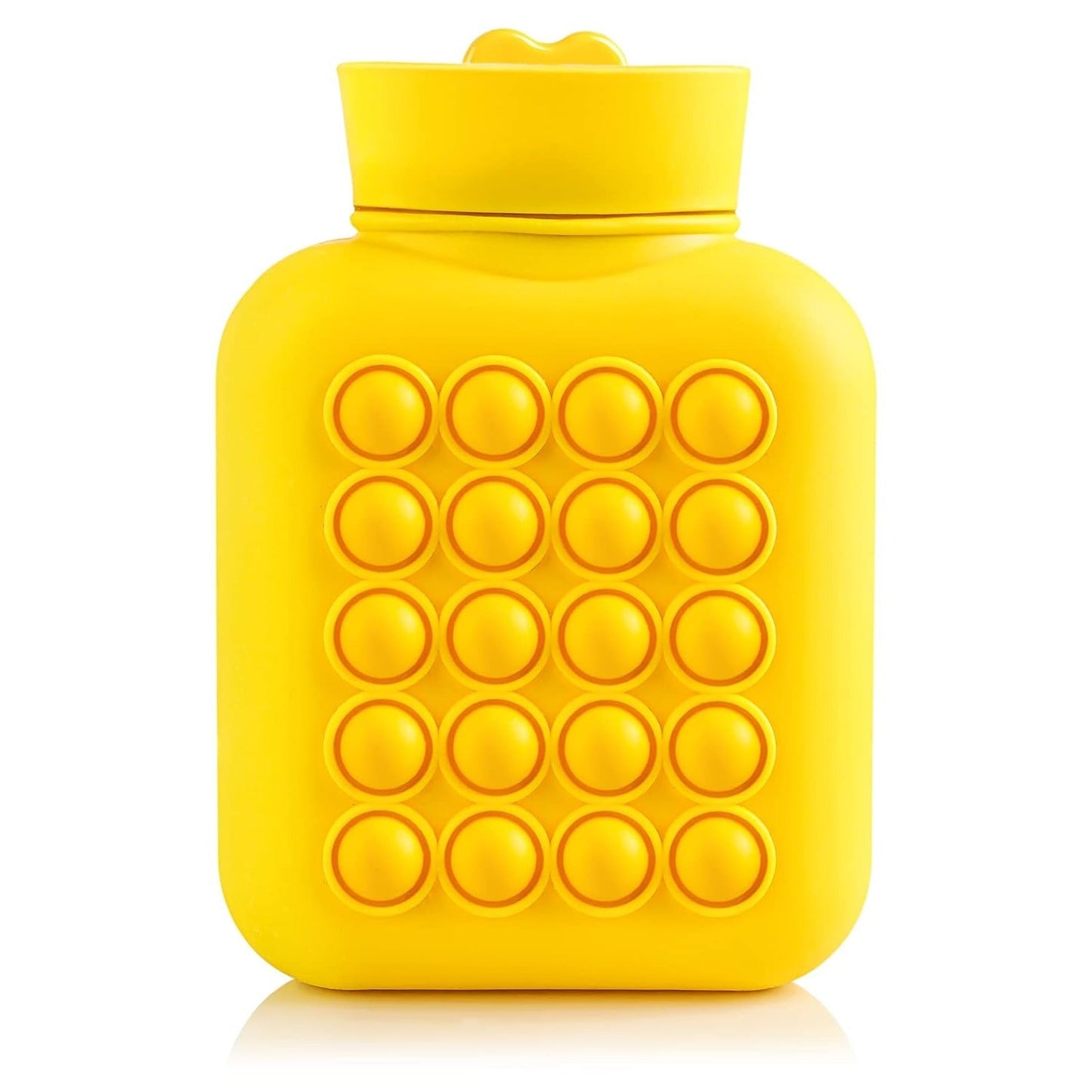 Hot And Cold Compress Water Bottle Pop-It Bag (500ml)(Yellow)