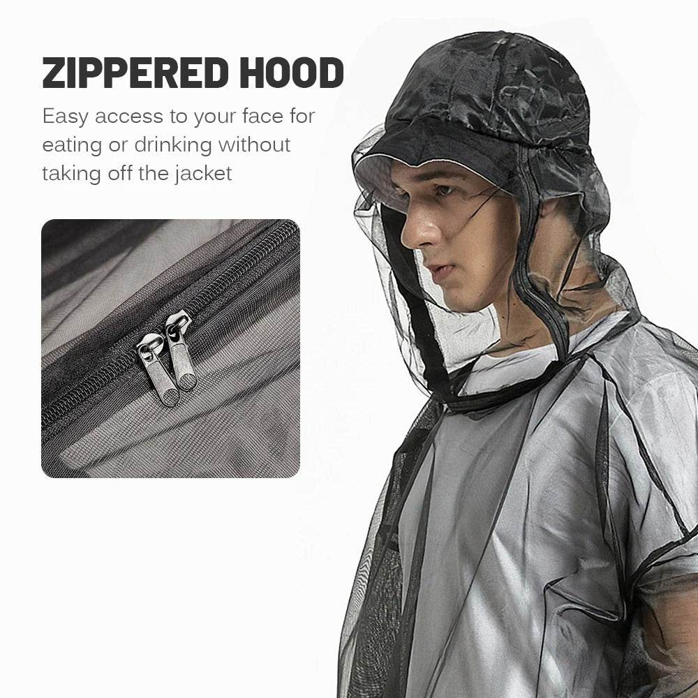 Outdoor Hooded Bug Jacket