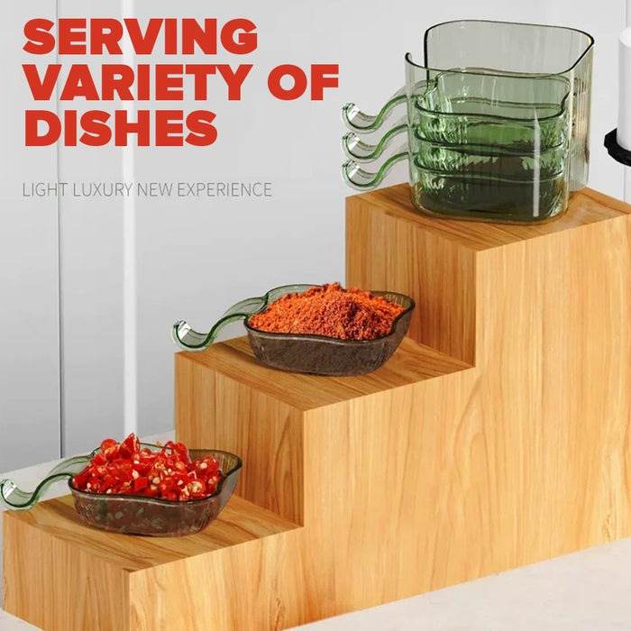 Dipping Serving Plates (6 pcs)(Green)