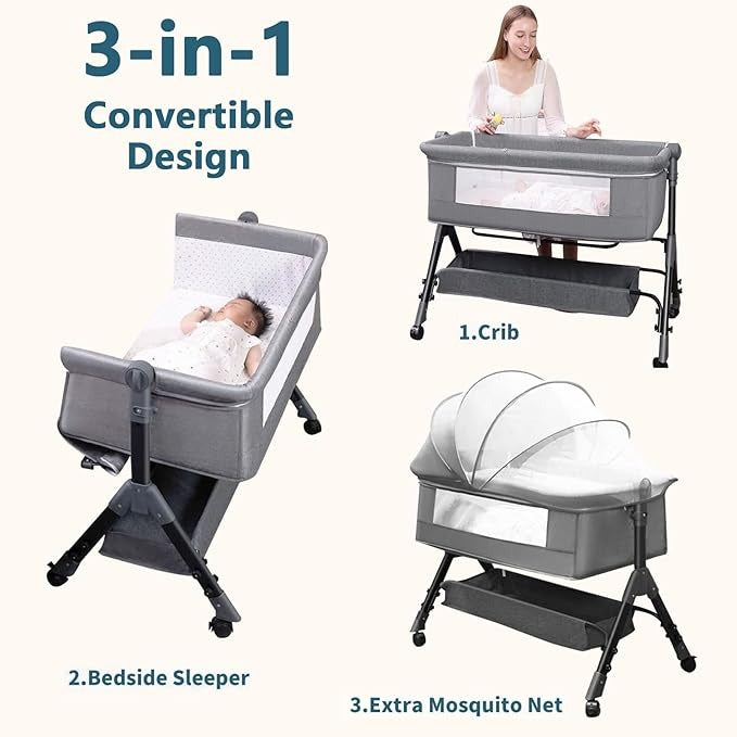 Luxury Crib Baby Bed