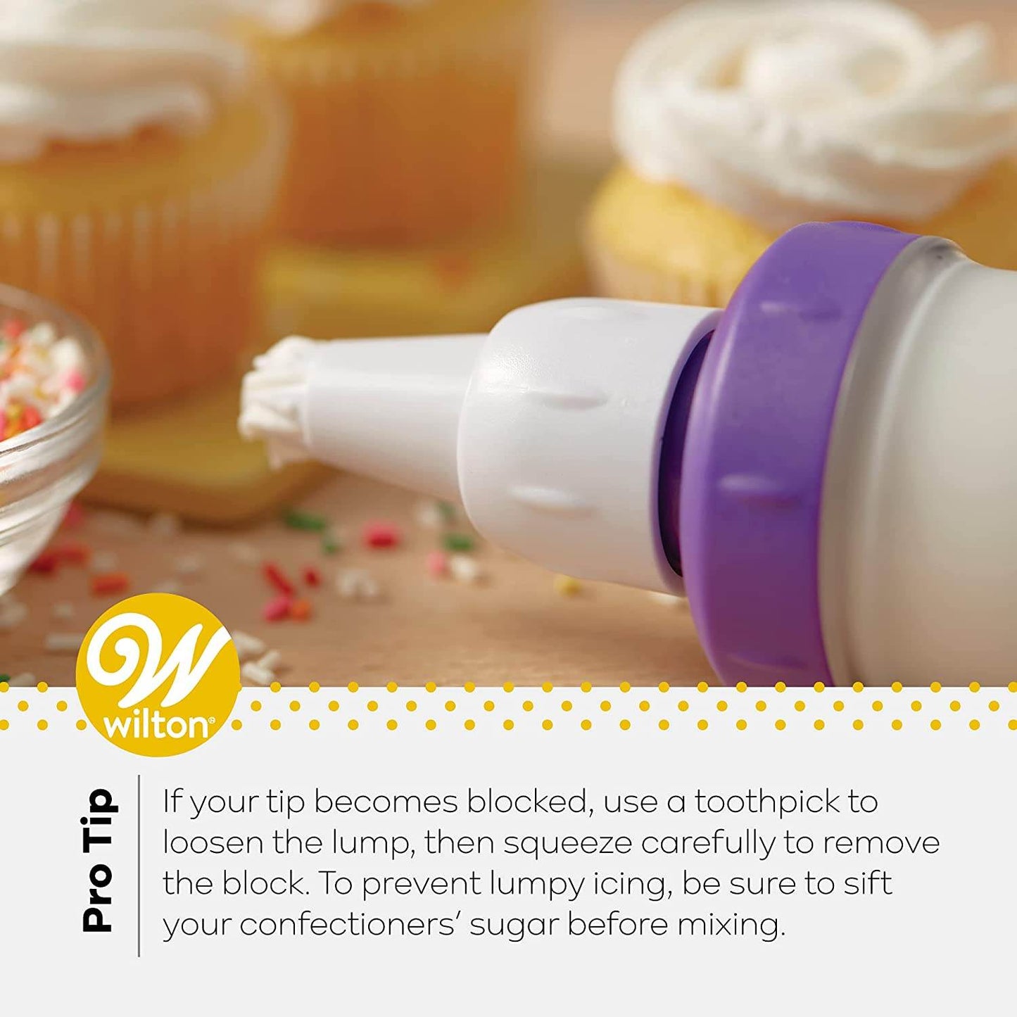 Dessert Decorator Plus Tool with 5 Decorating Tips