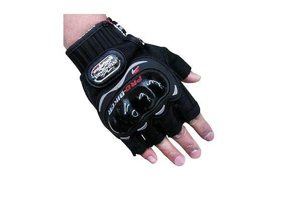 Cut Finger Motorcycle Riding Gloves
