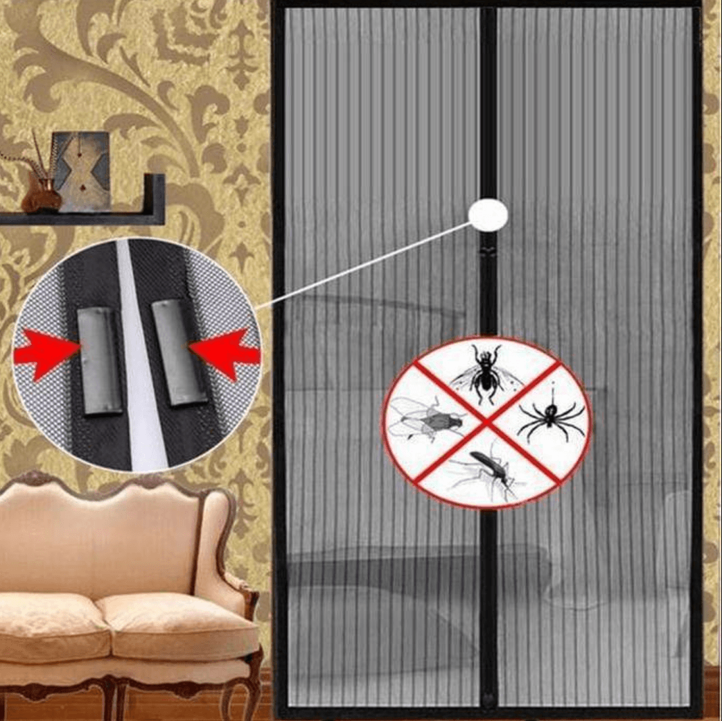 Magic Mesh Magnetic Hands Free Screen Door