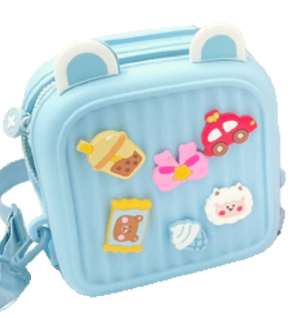 Cute Lightweight Waterproof Backpack For Children (Blue)