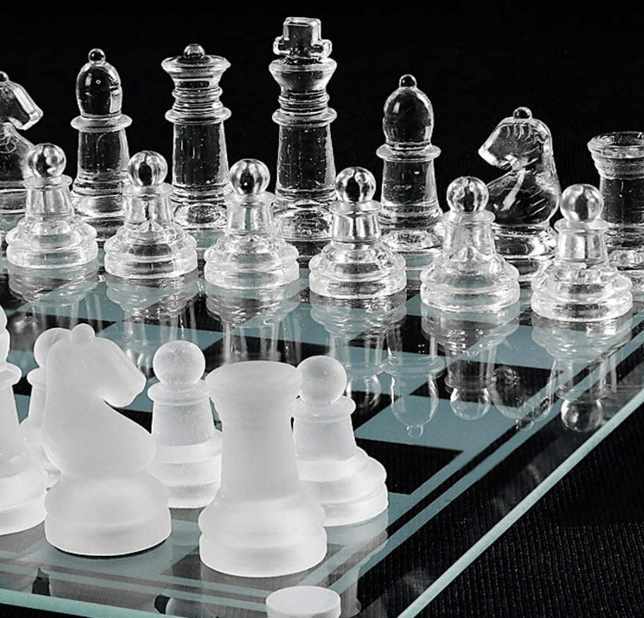 Glass Chess Set