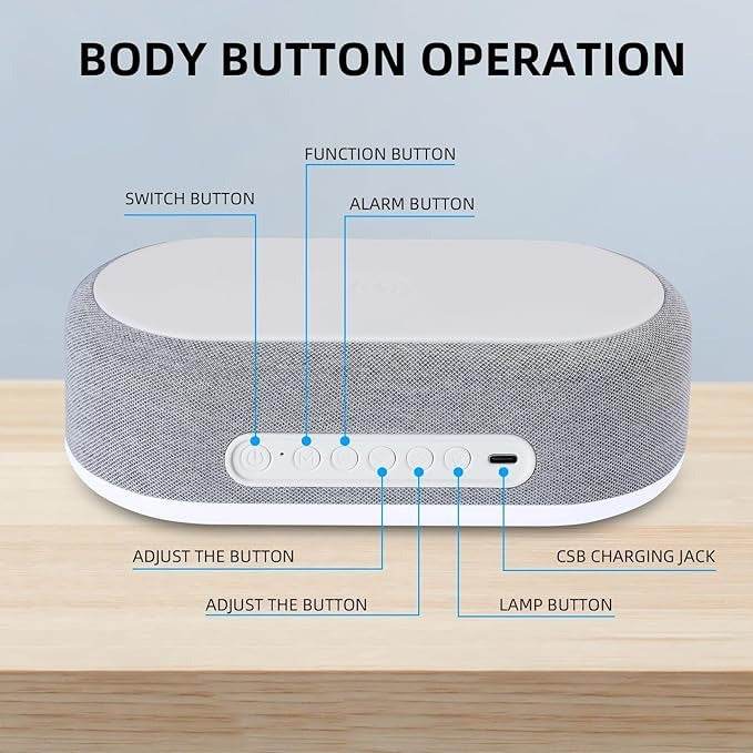 Multifunctional Wireless Charging Digital Clock
