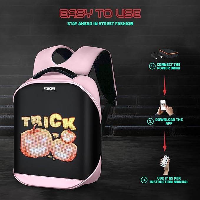 Tech Trend LED Backpack 15L