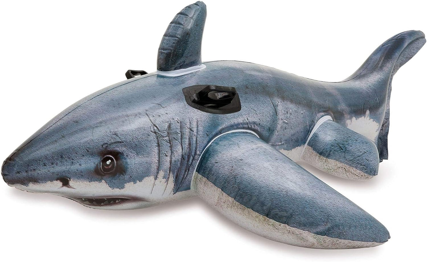 Great White Shark Ride-On Inflatable Pool Float