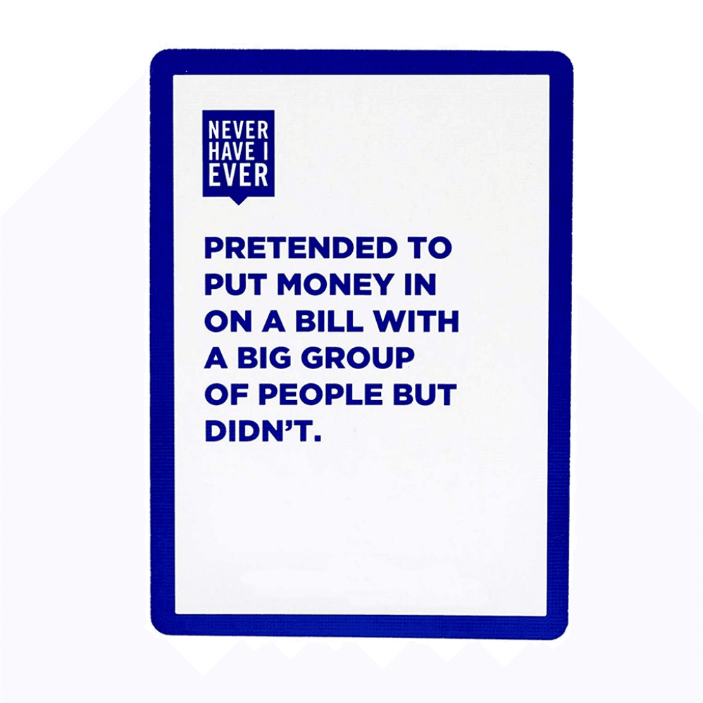 Never have I ever (Card Edition)