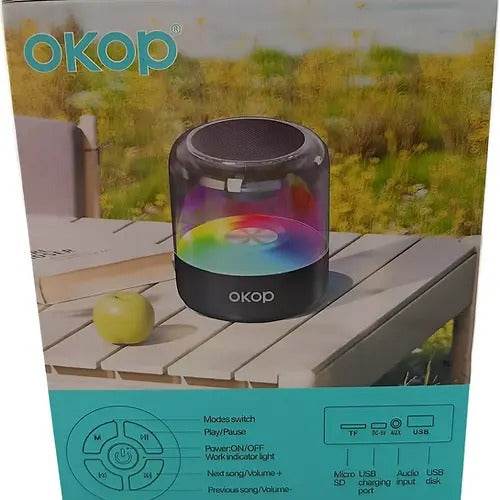 Mini Portable Wireless Bluetooth Speaker with Light