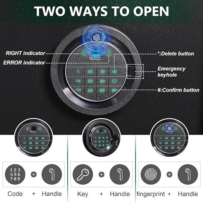 Gun Cabinet Save for Rifles and Pistols