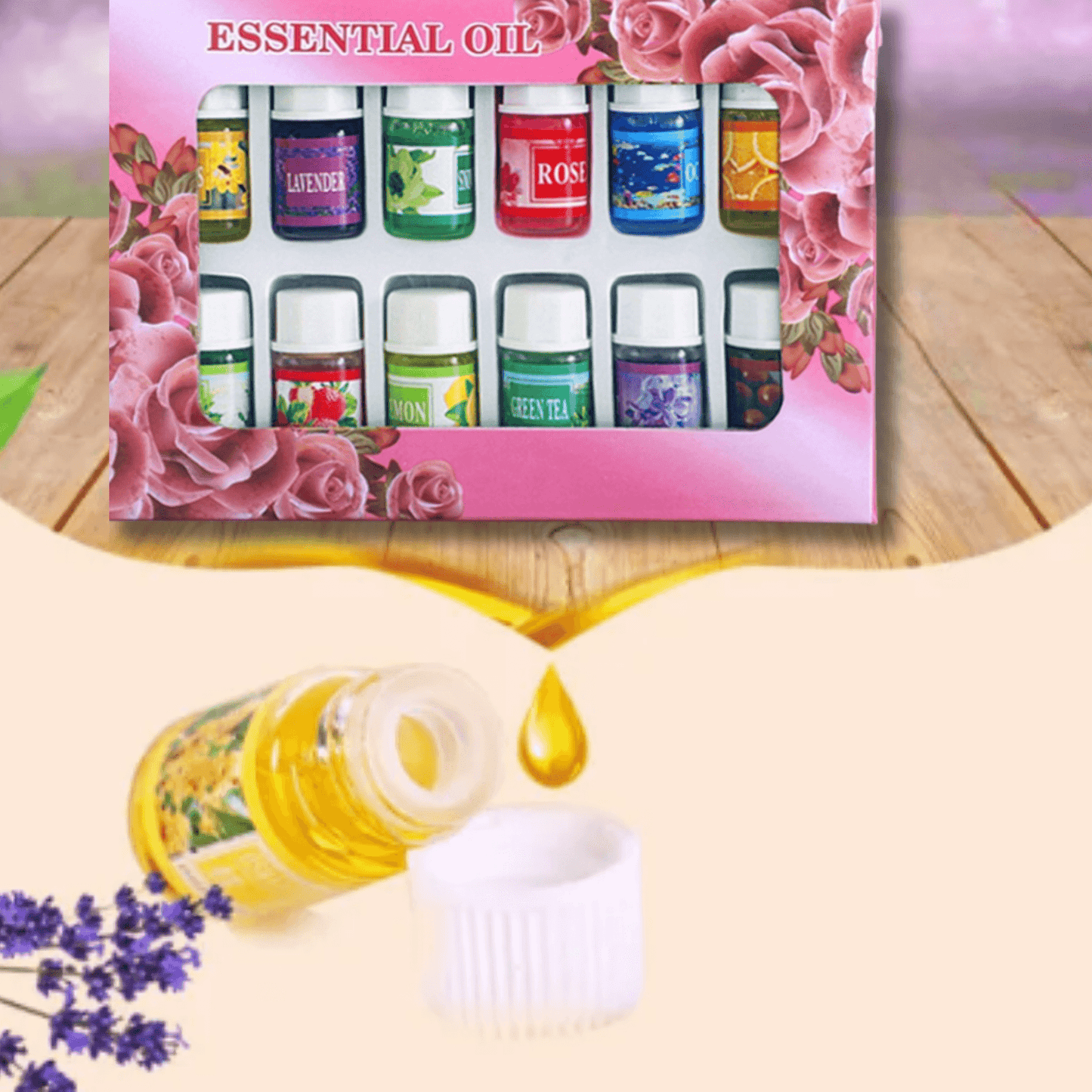 Essential Oil Gift Pack (3ml)(12 pcs)