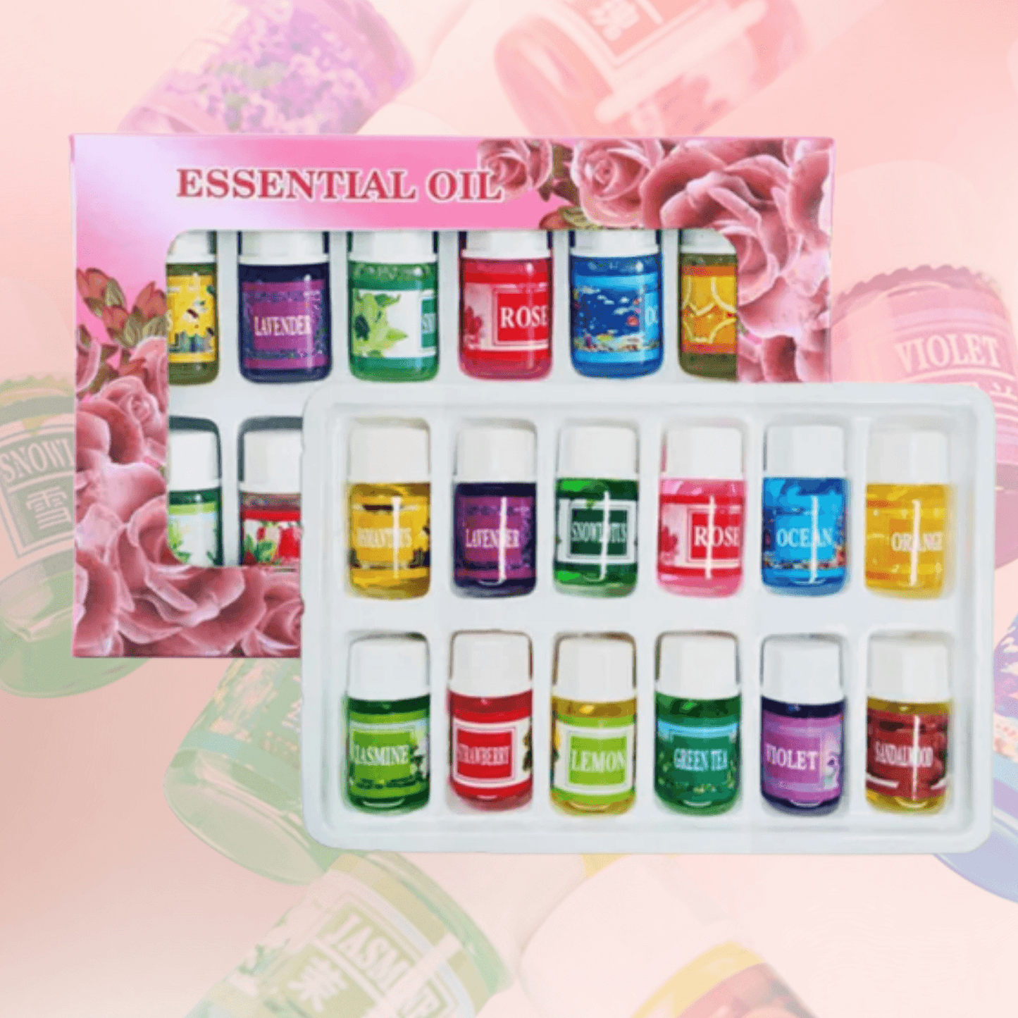 Essential Oil Gift Pack (3ml)(12 pcs)