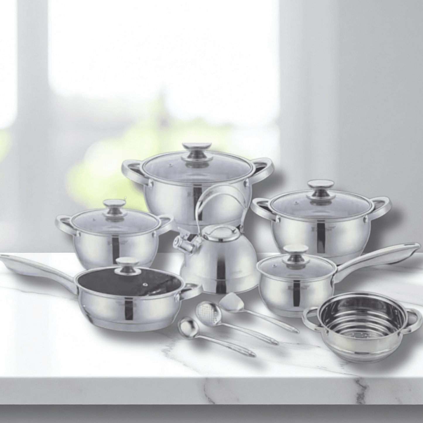 Quality Of Life Cookware Set (23 pcs)
