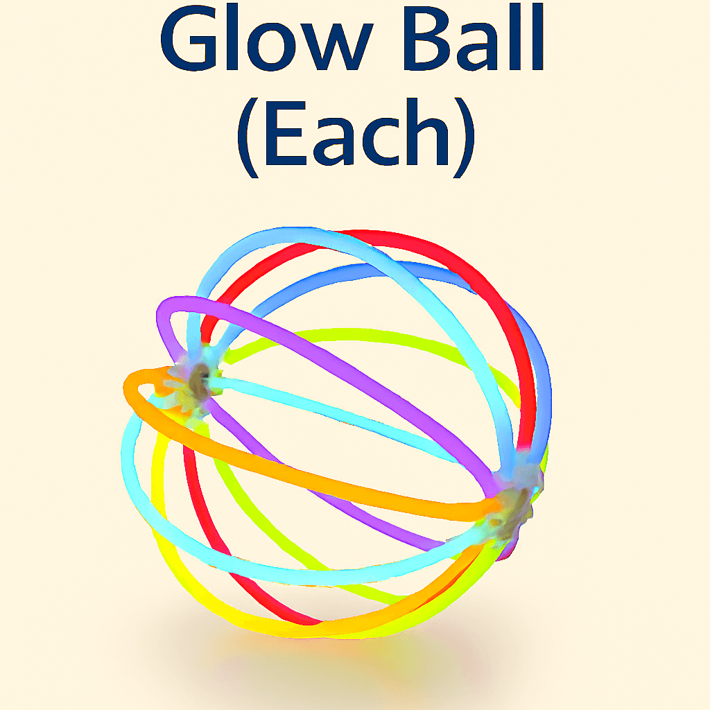 Fluorescent Glow Ball (Each)