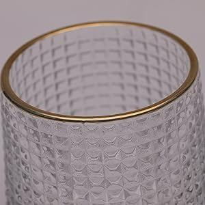 Golden Edged Dancing Glass Set (150ml)(6 pcs)