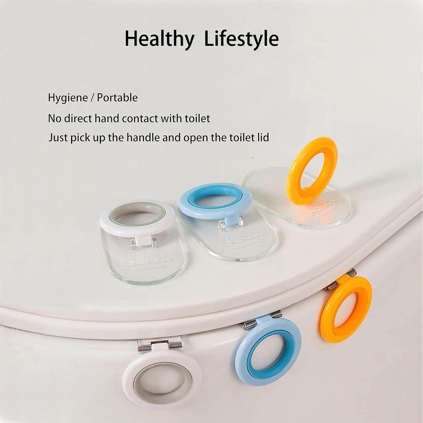 Toilet Seat Lifter Cover Handle (2 pcs)