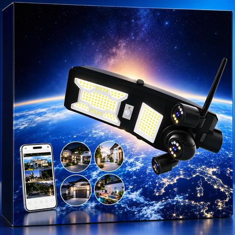 Solar Floodlight Security Camera (Wifi)