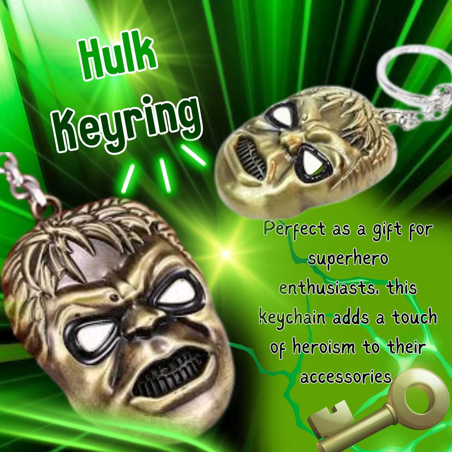 Avengers 3D Hulk Keyring (B)