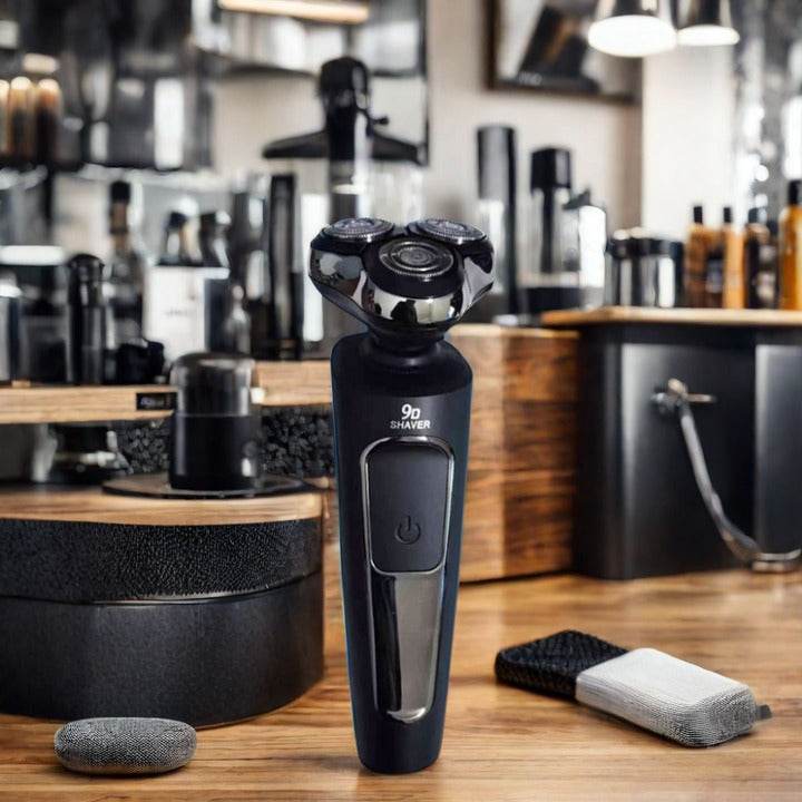 LED Electric Shaver Razor with Triple Blade
