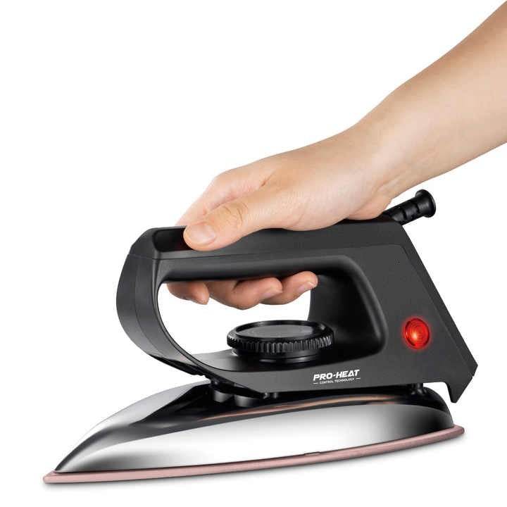 Electric Mini Dry Iron with Non Stick Sole Plate