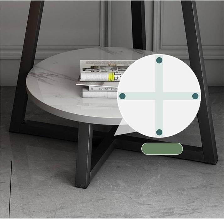 Luxury Super Sturdy Side Table (2 tier)(40x40x55 cm)