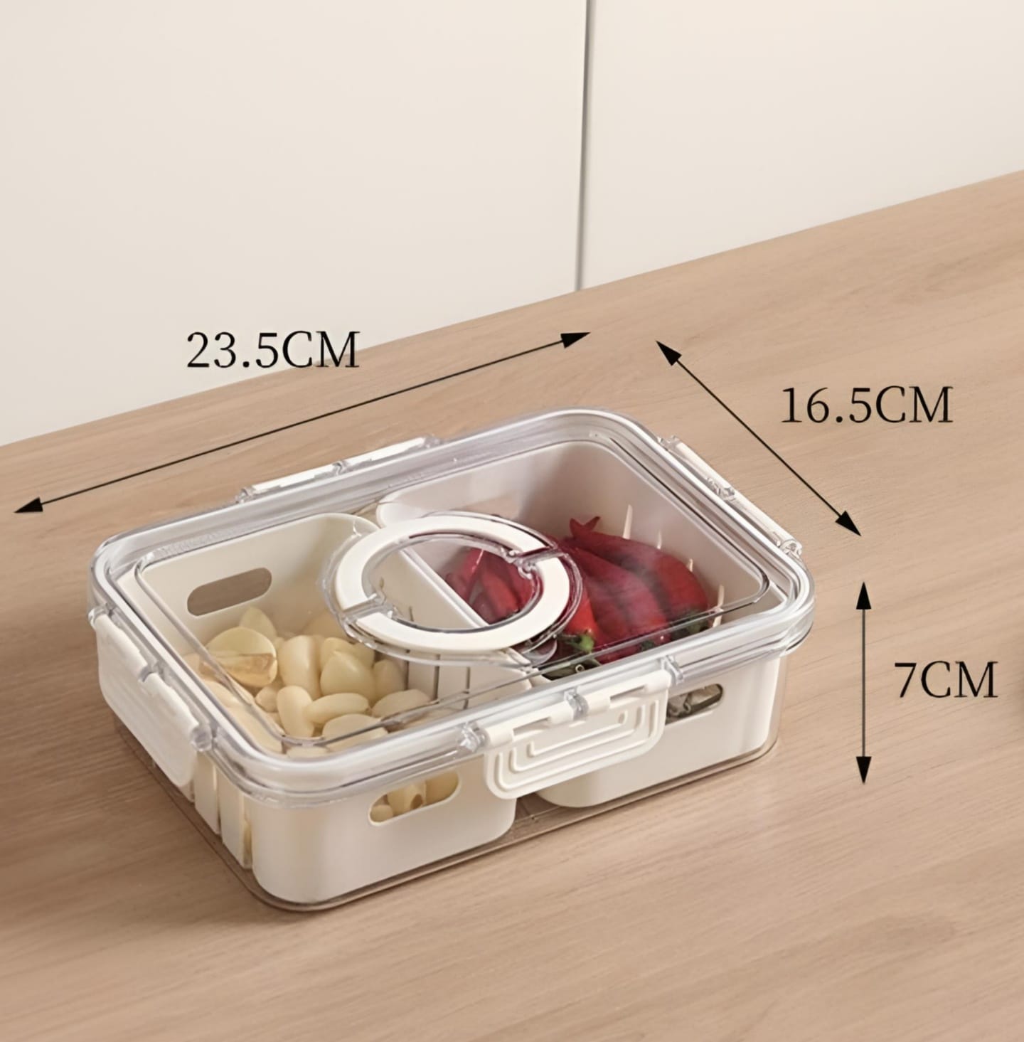 Two Grid Food Container