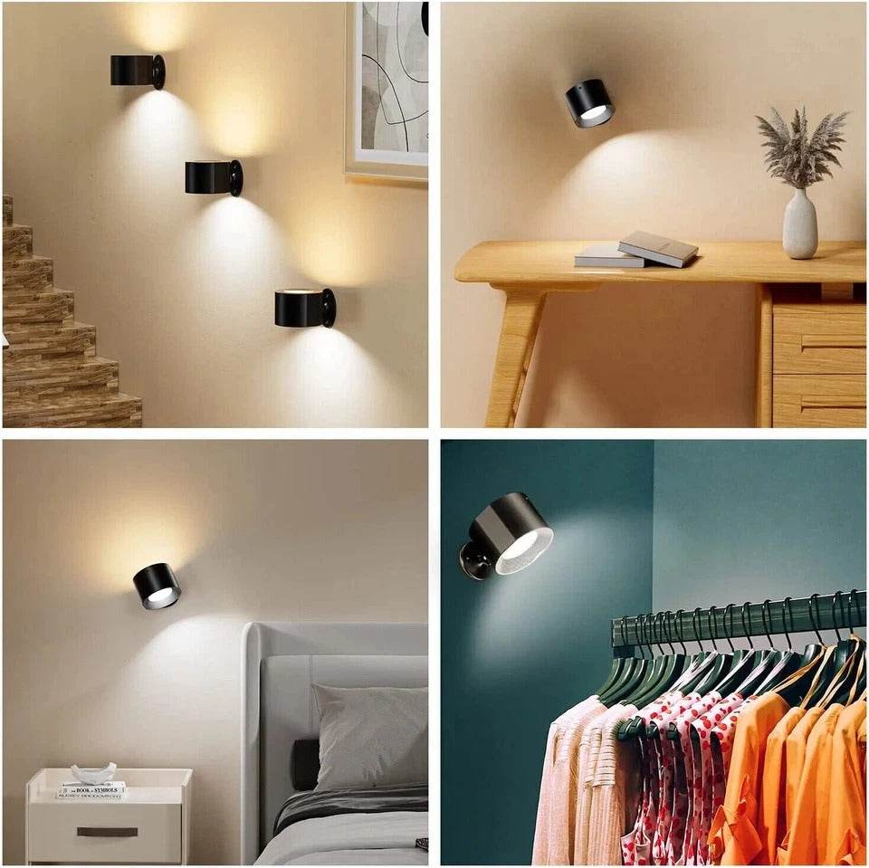 Double Sided Glow Right Wall Light