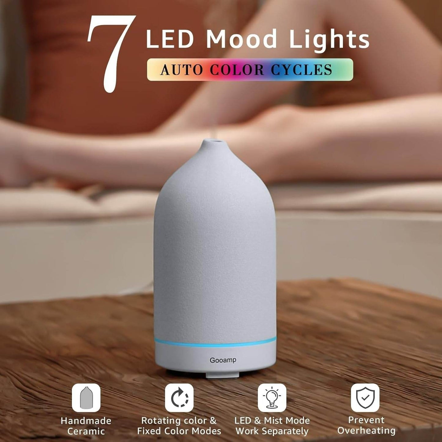 Ultrasonic Air Diffuser Aromatherapy Humidifier