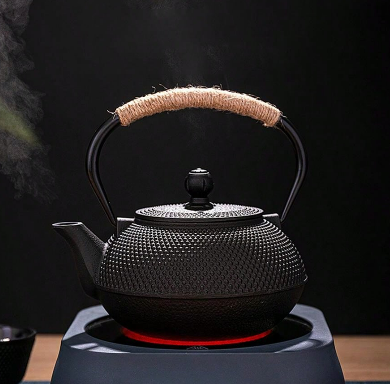 Cast Iron Tea Kettle (Excluding Accessories)(900ml)