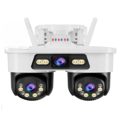 Outdoor IP Wifi Triple Camera (1x Fixed + 2 x Rotating)