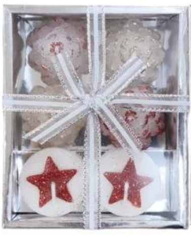 Mini Unscented Tealight Candles (6 pcs)(10x12x4cm)