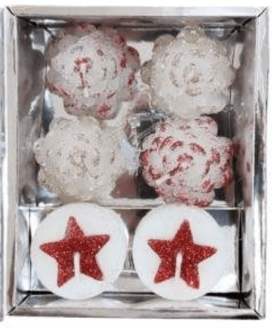 Mini Unscented Tealight Candles (6 pcs)(10x12x4cm) - DMC Wholesale