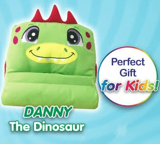 Danny The Dinosaur Padimal Pillow and Tablet Holder - DMC Wholesale