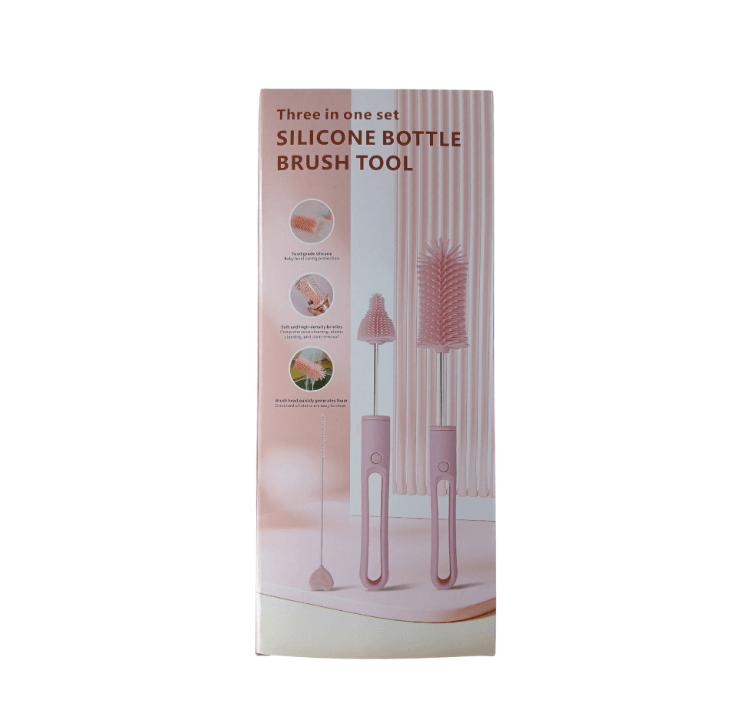 3in1 Silicone Bottle Brush Tool
